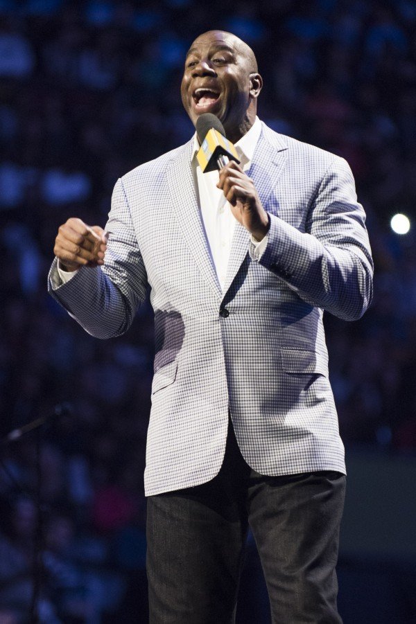 Magic Johnson (Arthur Mola/Invision/PA)